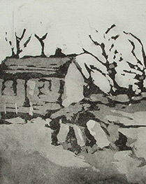 Detail of Untitled print